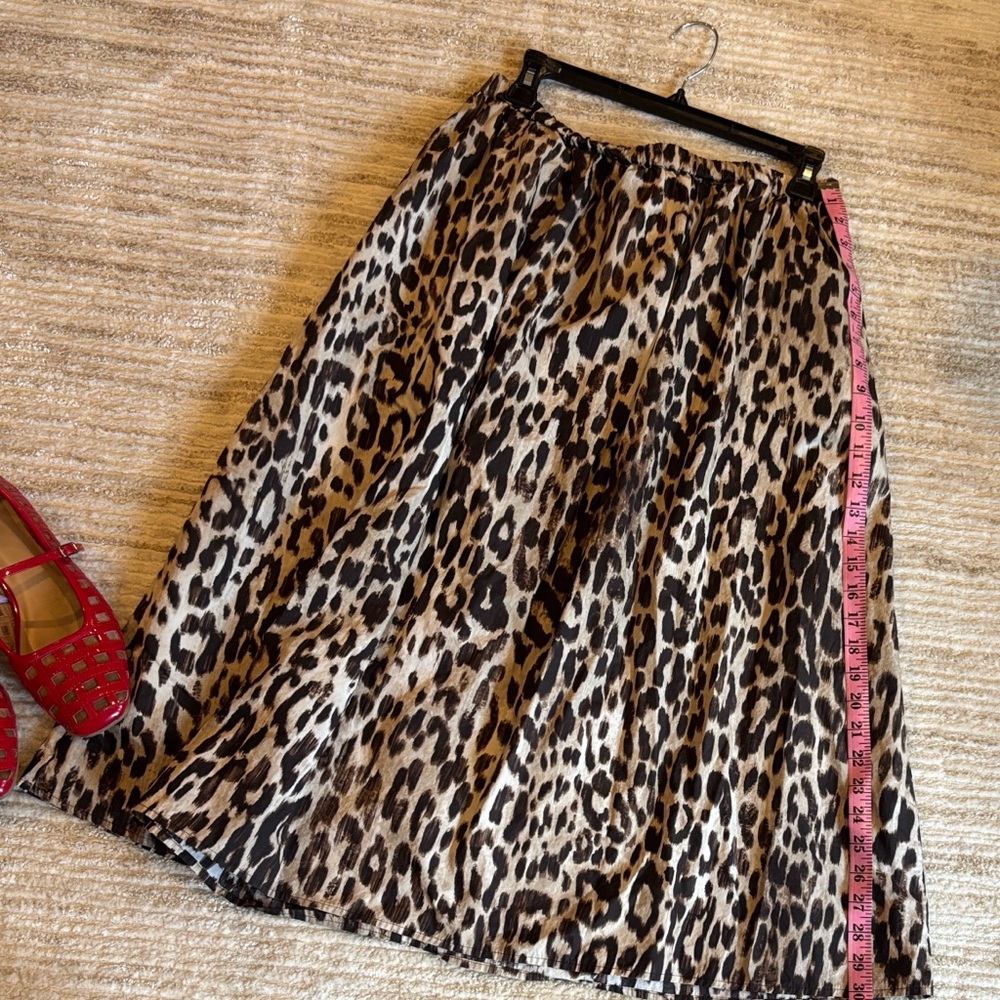Simply Vera Vera Wang|  Animal Print A-Line Skirt - Picture 4 of 8